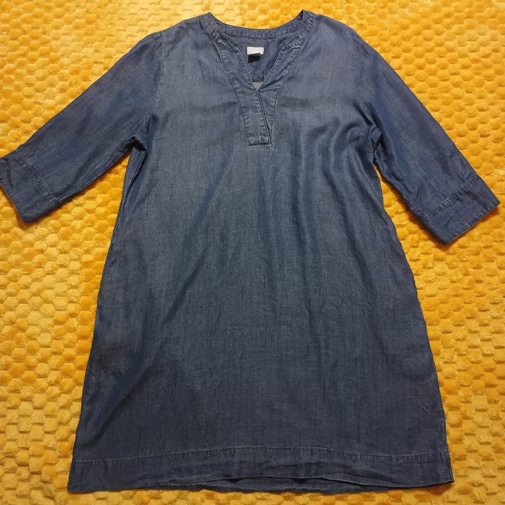 Chico's Classic Blue Denim Top